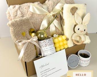 New Mama Self-Care Gift Box | Postpartum Care Package, Baby Shower, Push Present