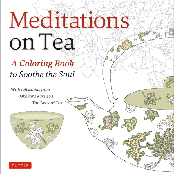 Build A Box Item -Coloring Book - Meditations on Tea: A Coloring Book to Soothe the Soul