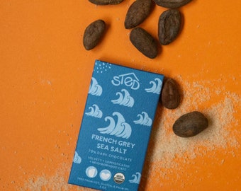 Organic Chocolate Bar, Bean-to-Bar, Gluten Free | Build Your Own Gift Box Item