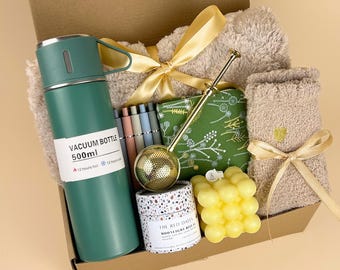 College Survival Kit | Exam Midterm Final Care Package with Tea & Study Tools | Grad School Med Law Nursing
