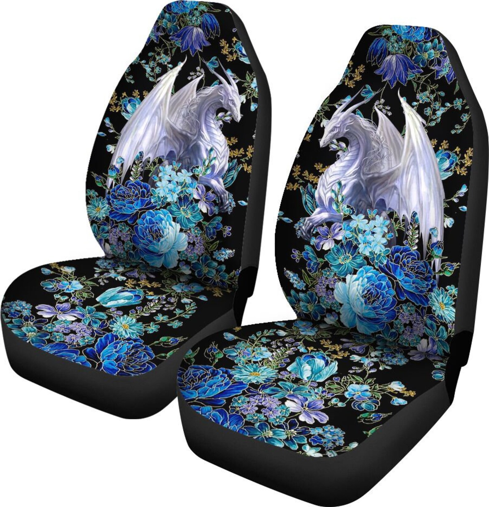 Dragon Seat Covers W Cover Gifts Printed Great Gift Etsy