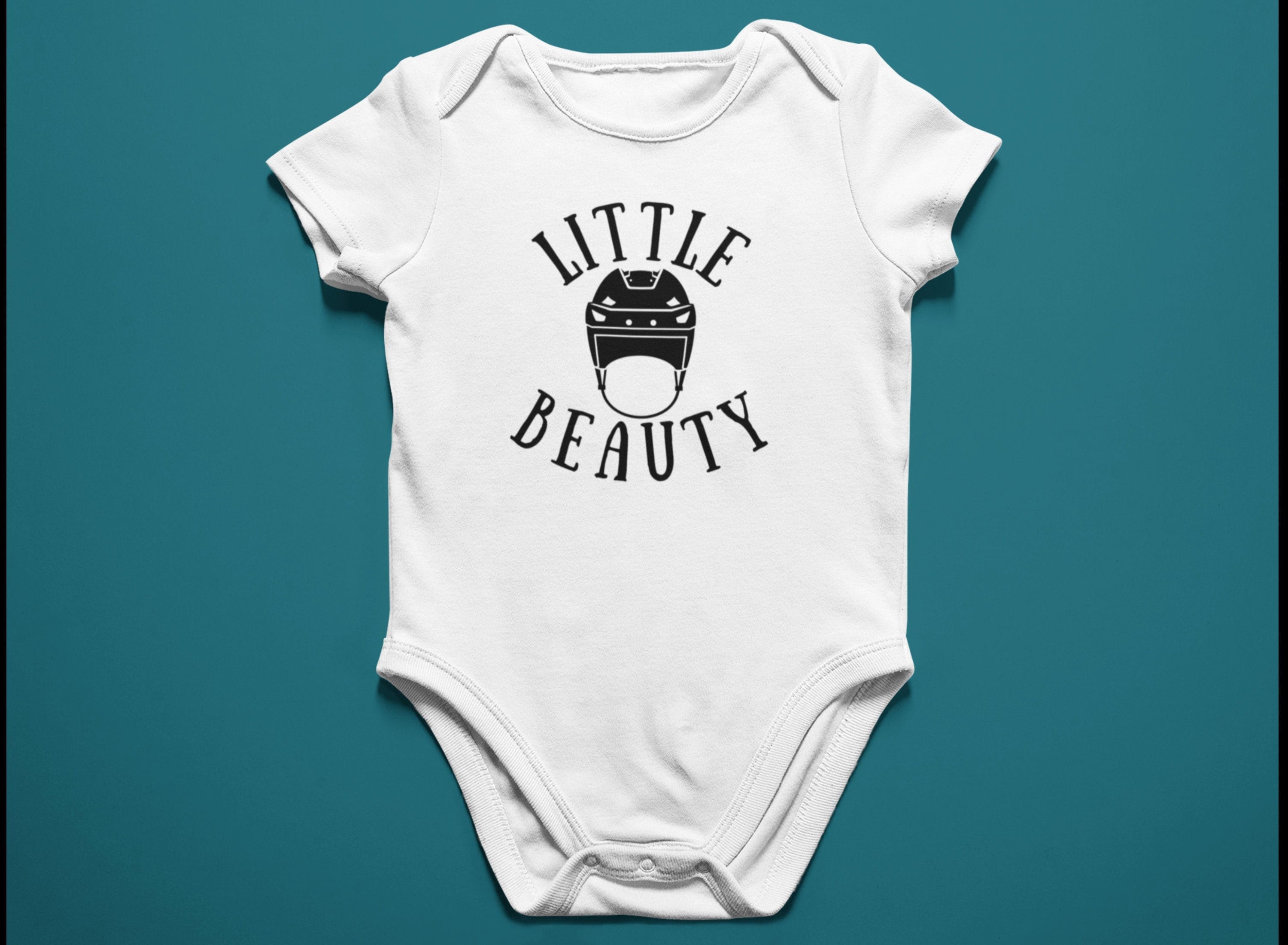 Hockey Baby Onesie Little Beauty Onesie Funny Hockey Slang Etsy UK