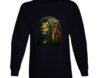 T Shirt, Gift, Rasta, Rastafarian, Agronomist, Flower, Plant, Herbs, Dread, Jah, Rastafari, Peace, Love, One Love, Jamaica Long Sleeve T Shi