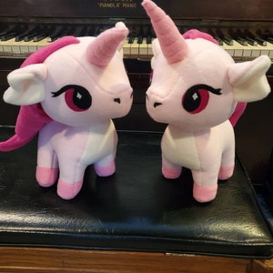 Handmade Plush Unicorn: Personalize colors!