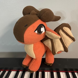 Handmade, Made to Order Dragon Plush: Personalize!! Mud