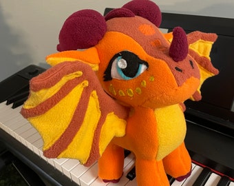 Handmade, Made to Order Dragon Plush: Personalize!!