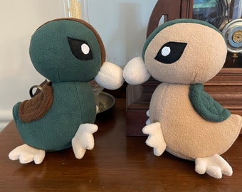Handmade Plush Turtle Hybrid: Personalize colors!