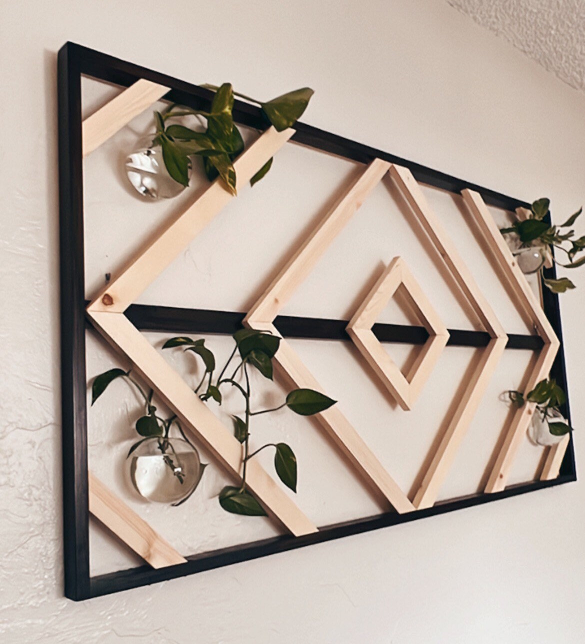 View of Decorative Wall Trellis - Etsy