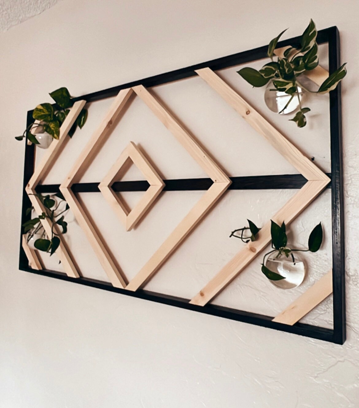 View of Decorative Wall Trellis - Etsy