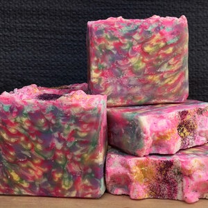 Kaleidescope Handmade Soap, Goat Milk Soap