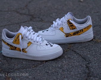 Custom air force hotsell 1 off white