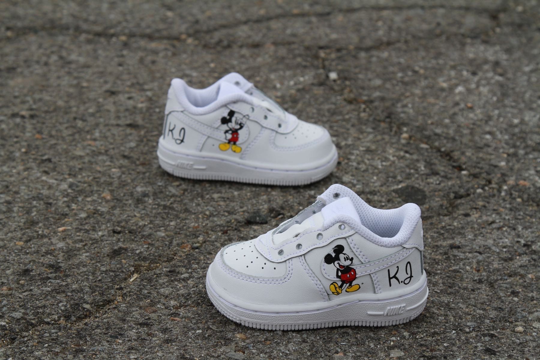 Custom Mickey Mouse Nike Af1s - Etsy