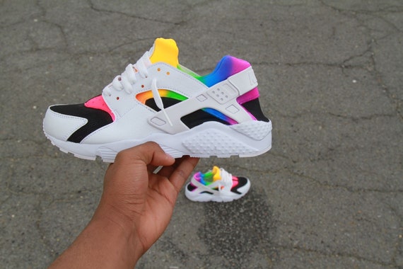 Rainbow 2025 huaraches black