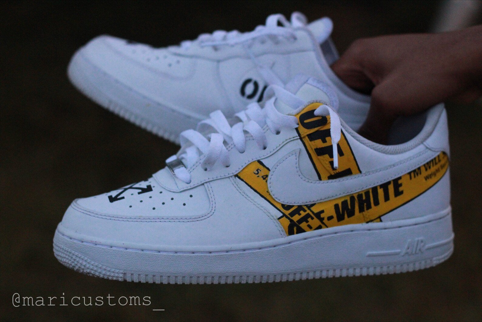 custom off white nikes
