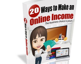 20 Ways to Make an Online Income - eBook