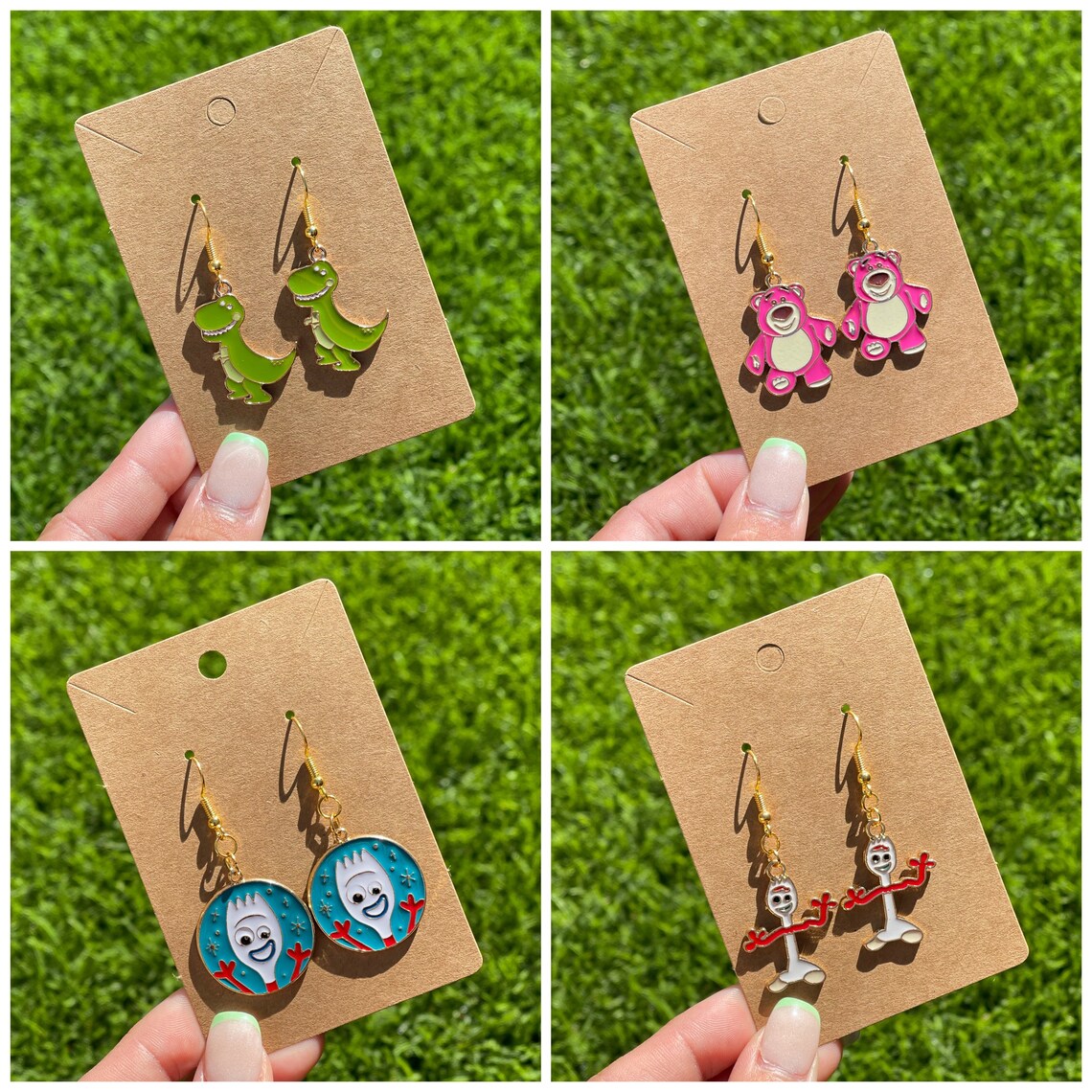 Toy Story enamel earrings Etsy