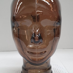 Glass Mannequin Head *Many Color Options * Life Size 11.5&quot; Tall * NEW COLORS COMING!! *