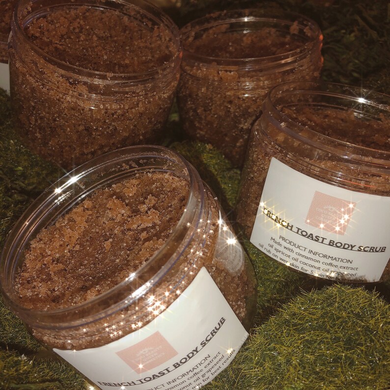 French Toast Body Scrub Etsy