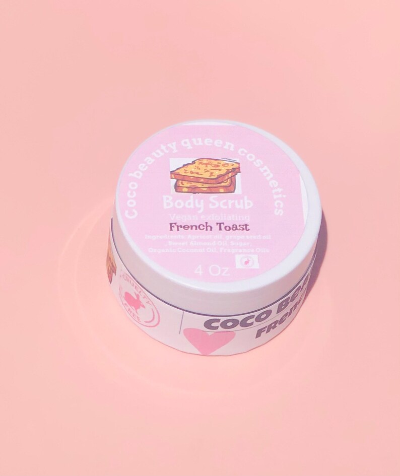 French Toast Body Scrub Etsy