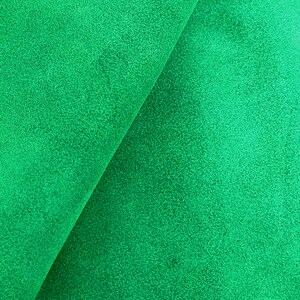 Green Suede Leather, Soft Leather , Suede Leather,Green Leather, Green Suede Leather