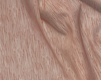 Orange White Tree Trunk Print Leather Sheet, Genuine Leather Sheets for Craft