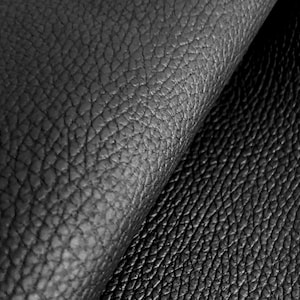 Black Grain Leather, Genuine Leather Sheets for Craft, Plain Leather. Solid Leather, Black Leather
