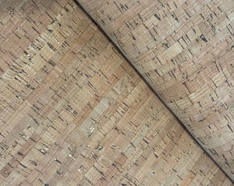 Natural Cork(Only Cork) Fabric, Vegan leather , Cork, Cork for Crafts
