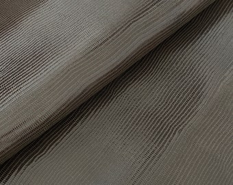 24x18in whole Goat Skin Glossy  Dark Brown Snake Print Leather, Scarlet Line, Print Leather, Genuine Leather Sheets for Craft