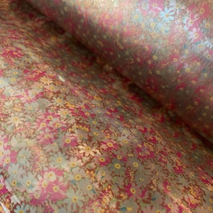 Fall Floral PVC sheets, PVC for crafts, PVC covers, pvc for jewelry