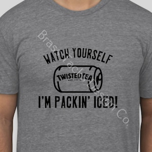 Twisted Tea SVG download - Packing Iced