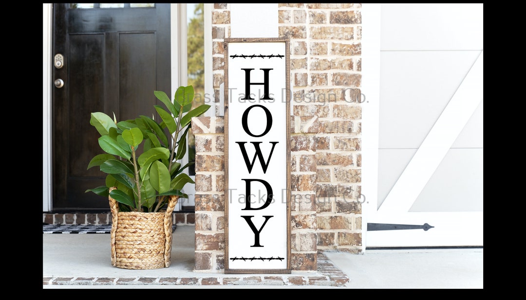 Howdy Welcome Sign - SVG/PNG Download Only - Etsy