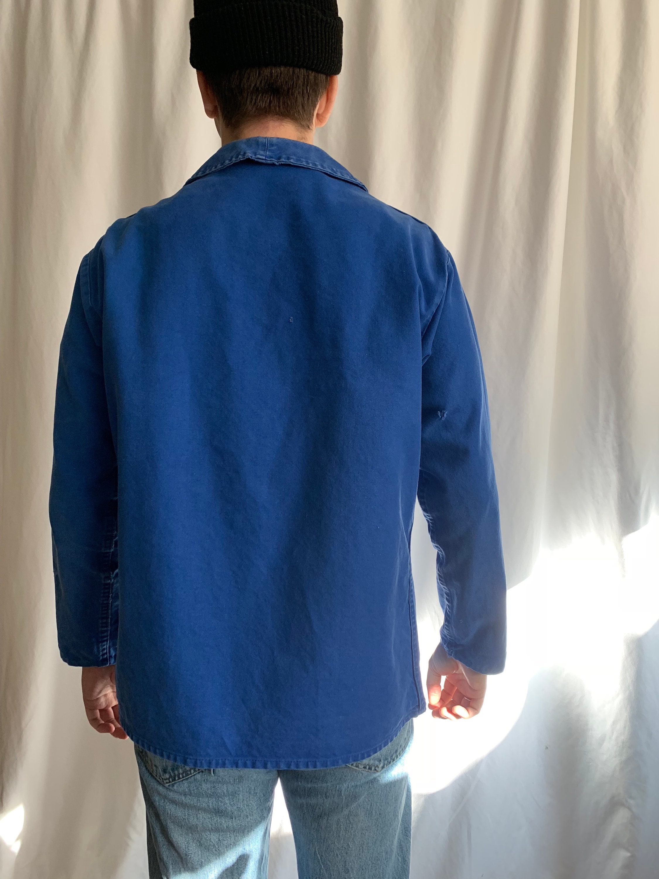 Vintage Chore Coat / French chore jacket / 60's jacket Etsy