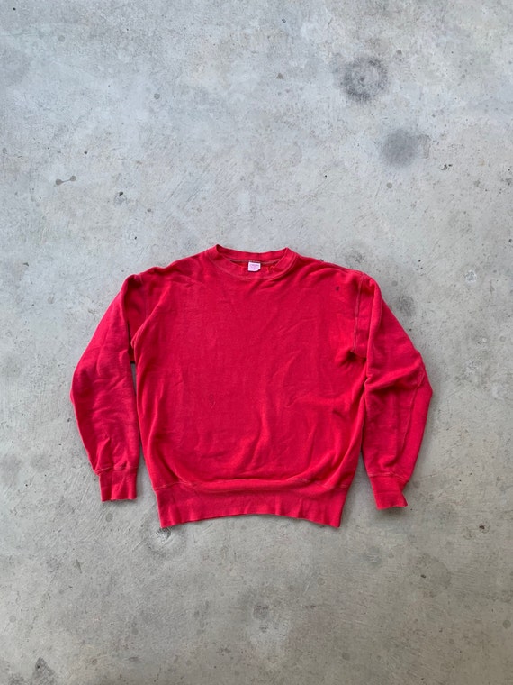 Vintage Pilgrim Crew Neck 60s Red Sears Sweatshirt