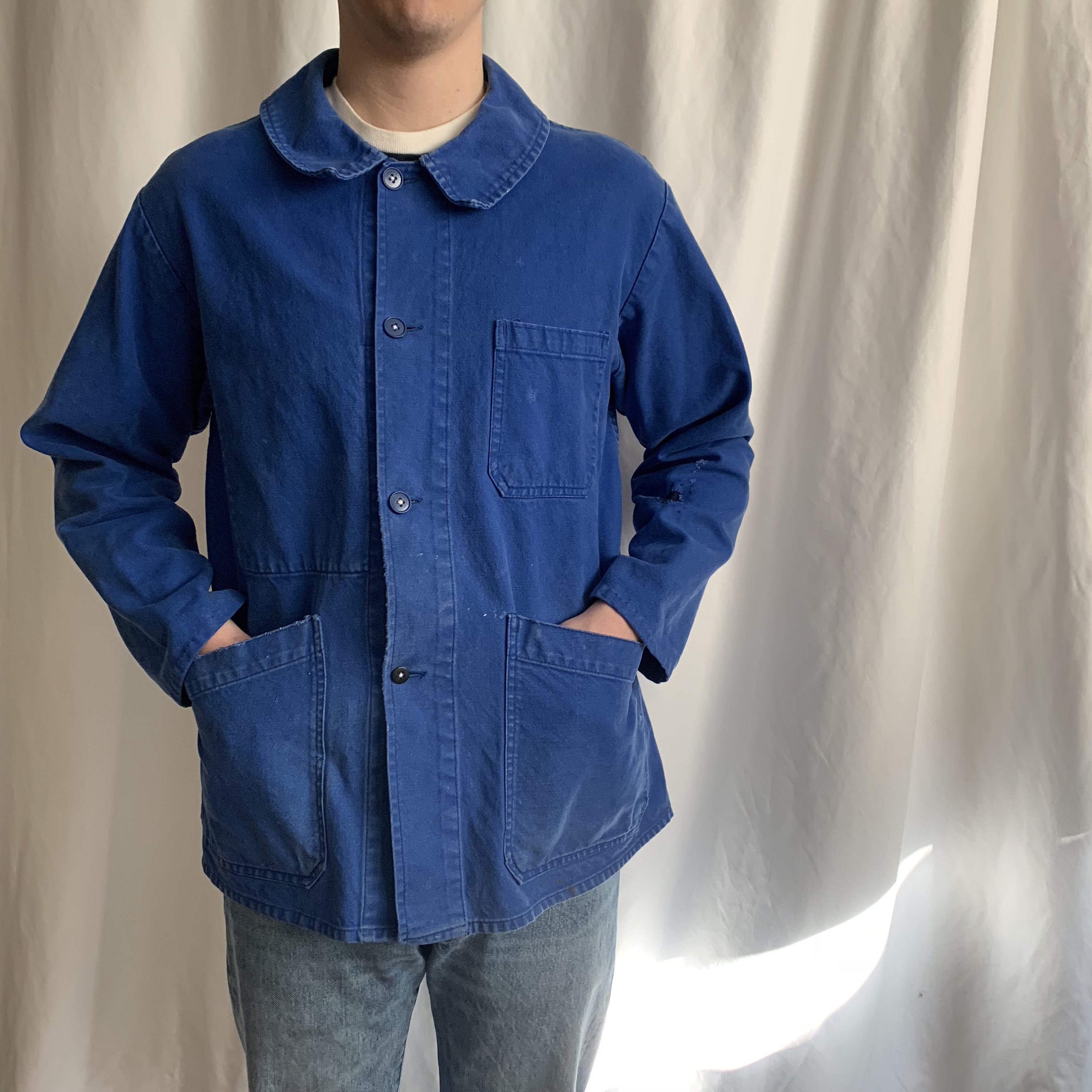 Vintage Chore Coat / French chore jacket / 60's jacket Etsy