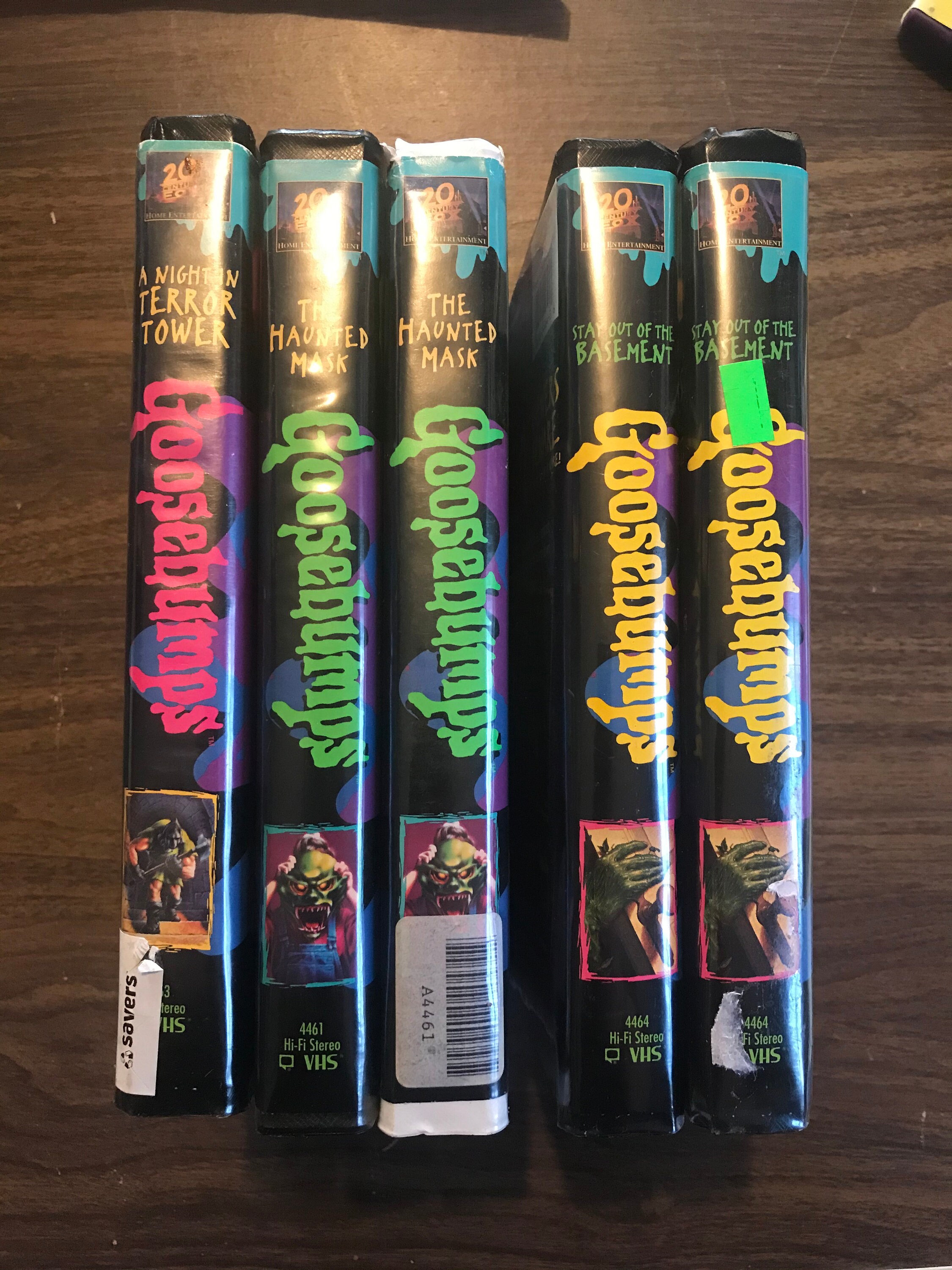 Goosebumps VHS Tape Etsy