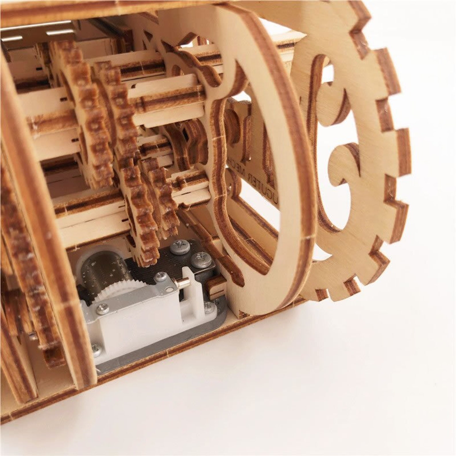 217Pcs Laser Cutting DIY 3D Wooden Puzzle Jigsaw APM Etsy