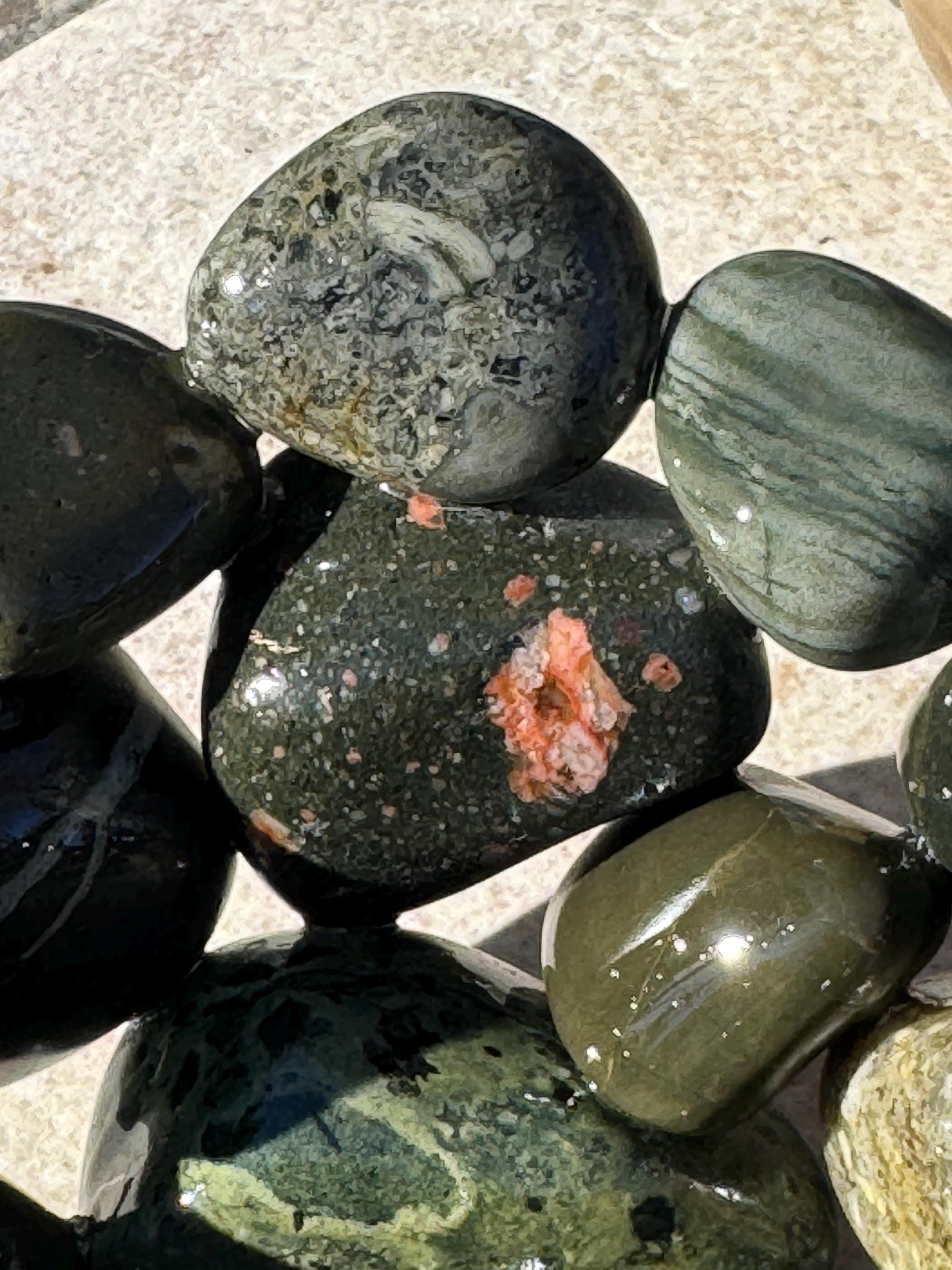 Handcrafted Rock Bowls – Michigan Pudding Stones, Coral Fossils, and ...