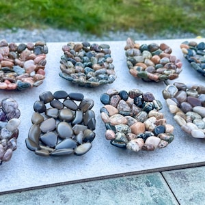 Unique Handcrafted Soap Dish - Natural Rock Design