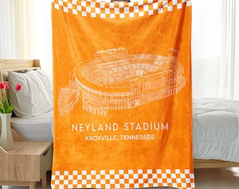Neyland Stadium Blanket - Tennessee Football Stadium Blanket