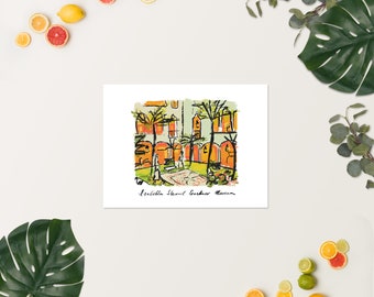Isabella Stewart Gardner Museum Courtyard Print: Boston Art