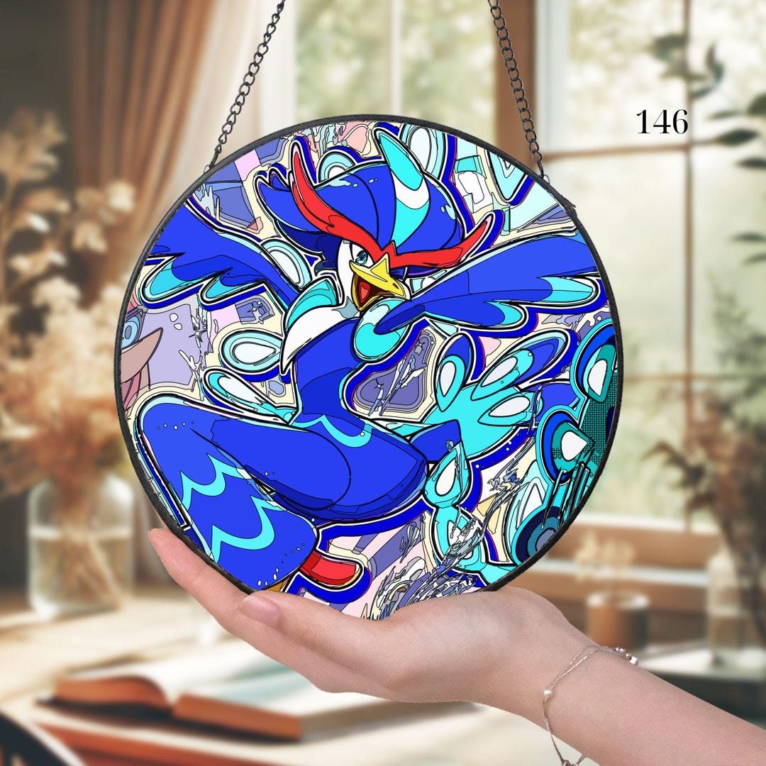 Spooky Ripple Effect Handcrafted Ripple Strike | Spooky Pokémon Window Art for Collectors ...