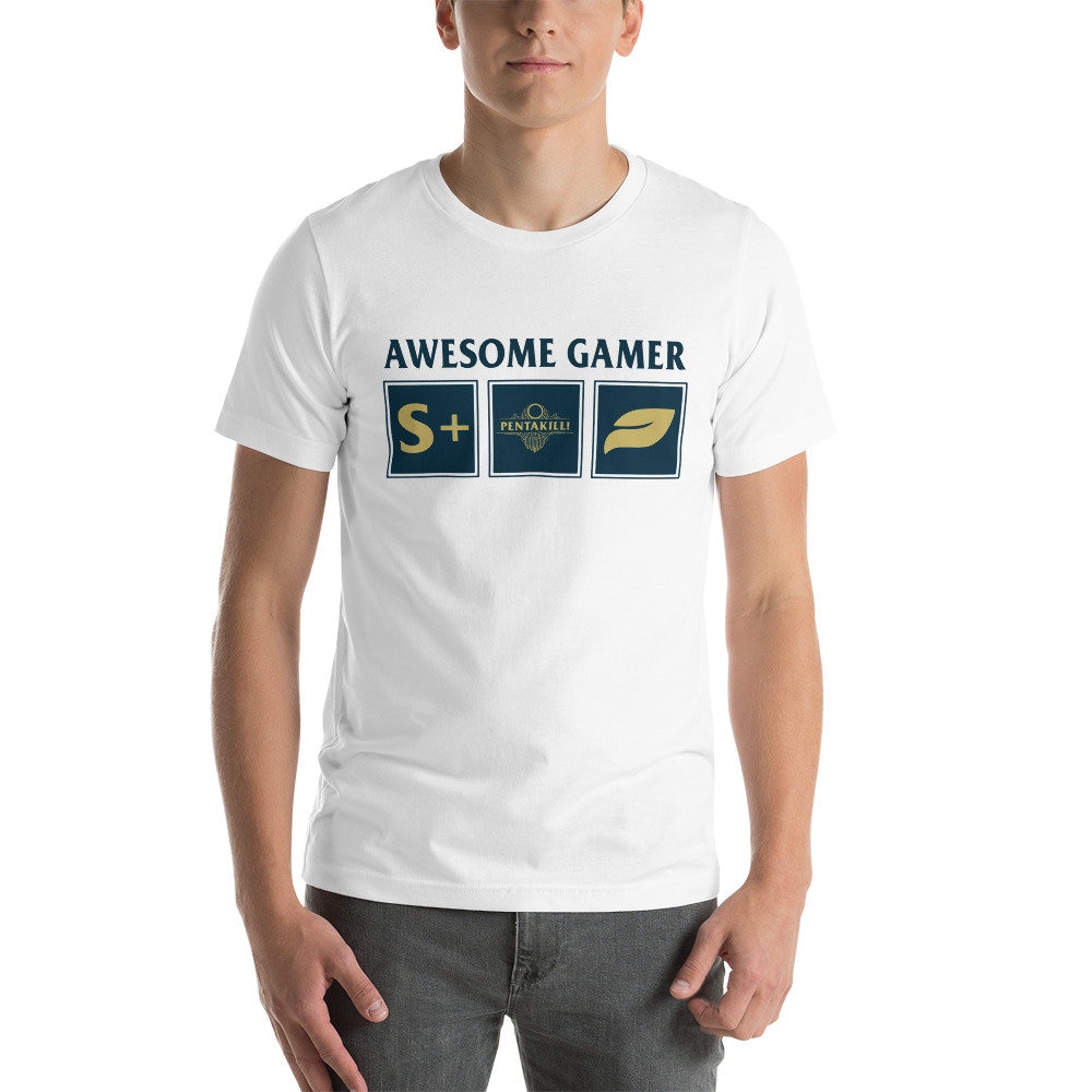 Hot Sale PC Game Fans League of Legends T-shirt Casual Fashion