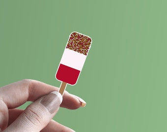 Vinylsticker Fab ijslolly | Fab Lolly | Sticker ijslolly | Fantastische Ice Pop | IJssticker | Voedseldessert | Laptopsticker | MacBook-sticker: