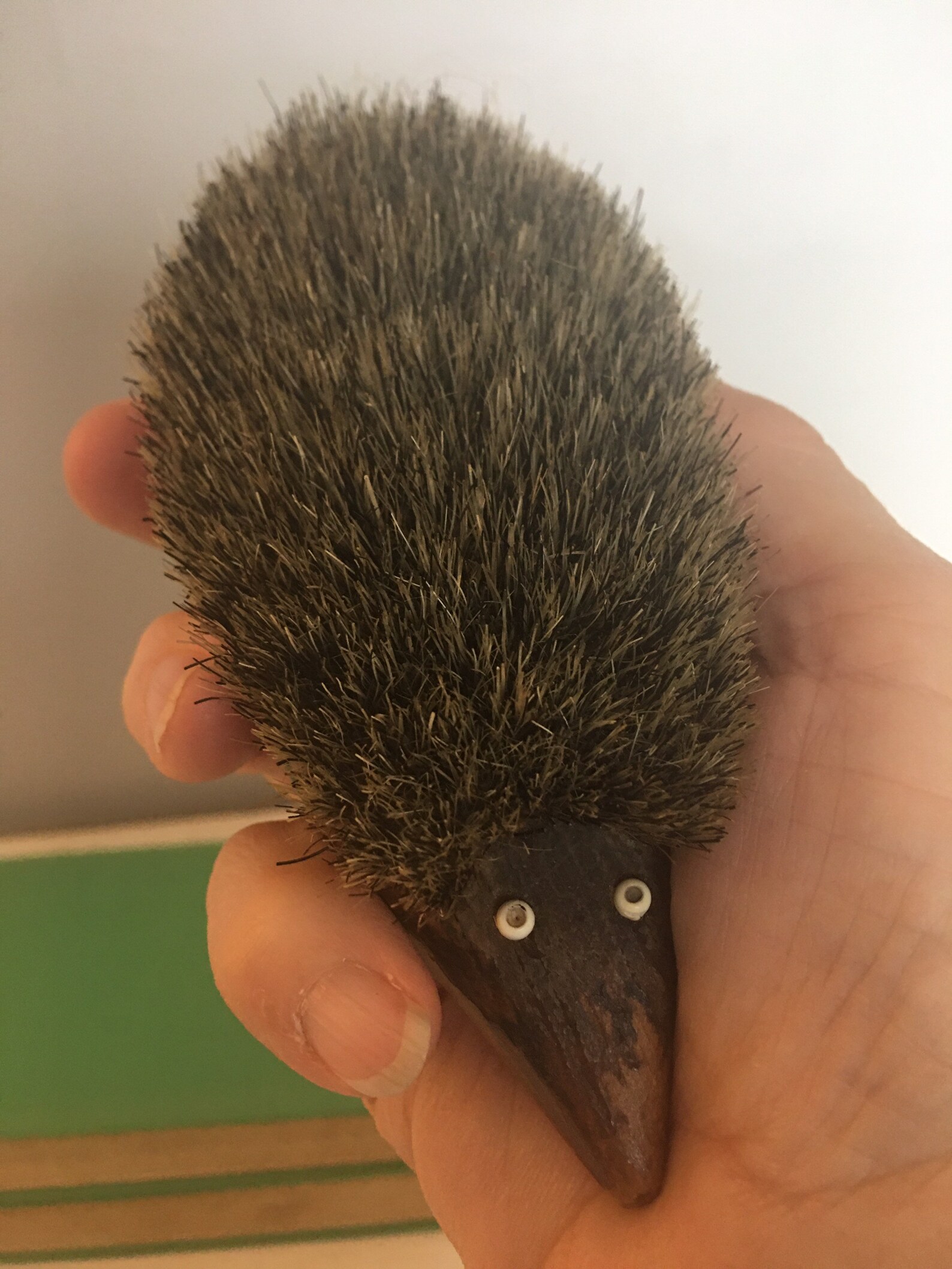 Vintage Hedgehog Brush 1960 Etsy