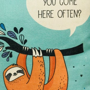 Sloth Cushion Cover image 4