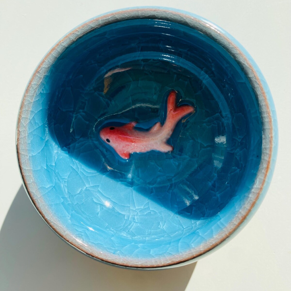 Elegant Koi Fish Crackle Glaze Sauce Dishes – Perfect Touch for Sushi Nights and Tea Time - Etsy
