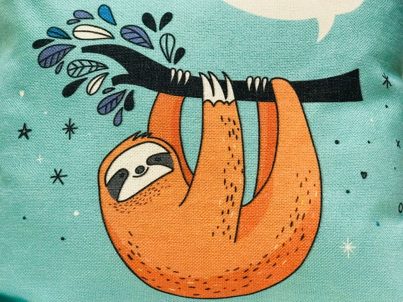 Sloth Cushion Cover image 3