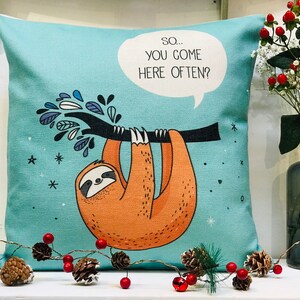Sloth Cushion Cover image 1
