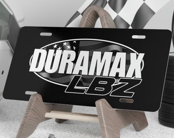 Duramax LBZ Vanity Plate, Duramax Diesel, LBZ, Diesel Truck, Rolling Coal, Diesel Nation, Truck Guy Geschenk