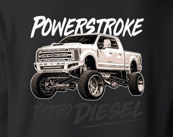 Turbo Diesel, Powerstroke hoodie, Powerstroke, Diesel hoodie, Diesel, Diesel truck hoodie, Diesel truck Pullover Hoodie